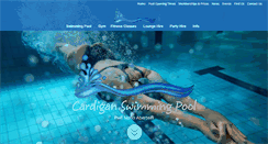 Desktop Screenshot of cardiganswimmingpool.co.uk